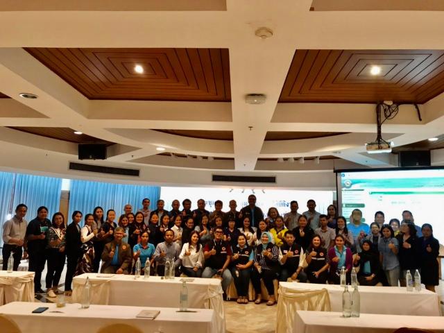 วันที่15/8/63 ร่วมประชุมนักพัฒนาชุมชนและปฎิบัติงาน ด้านสวัสดิการสังคมจังหวัดสุราษฎร์ธานี